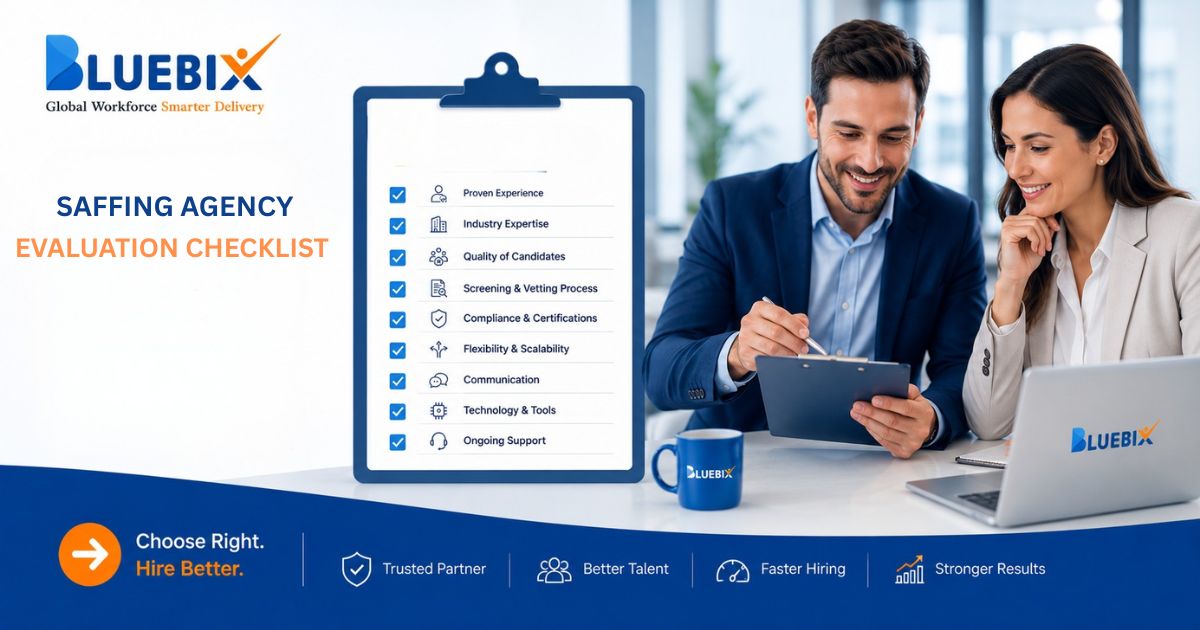 Staffing Agency Evaluation Checklist